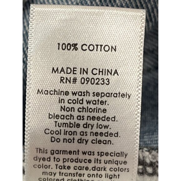 PacSun Women's‎ Striped Mom Jeans Size 28, Blue & White Denim - Picture 7 of 8